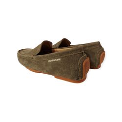 Adventure Instapper Palermo Groen Nubuck Leer High Soft Insole - 8951005743046