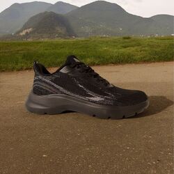 Adventure Sportsneaker Rhodos Zwart Ademend High Soft Insole - 8951005743817
