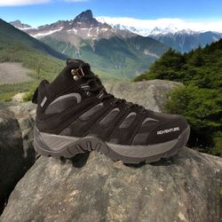 Adventure Wandelschoen Zermatt Zwart Lichtgewicht en Ademend - 8951005743992