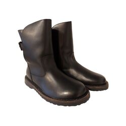 Birkenstock Korte Laars Uppsala Shearling Zwart Warm Gevoerd - 4061418716620