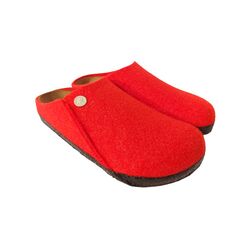 Birkenstock Pantoffel Zermatt Rivet 1014974 Rivet Split Active Red Vilt Smal - 4061418504968