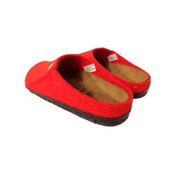 Birkenstock Pantoffel Zermatt Rivet 1014974 Rivet Split Active Red Vilt Smal - 4061418504968