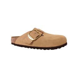 Birkenstock Slipper Boston Big Buckle 1028052 Sandcastle Nubuck Smal - 4066648551973