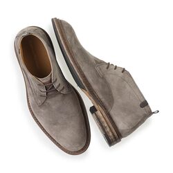 Floris Van Bommel Nette Veterboot SFM-50134-34-01 Taupe Suède - 8720244486959