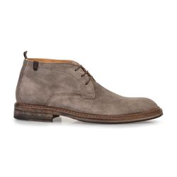 Floris Van Bommel Nette Veterboot SFM-50134-34-01 Taupe Suède - 8720244486935