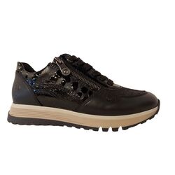 Rieker Sneaker 49003-00 Zwart Verwisselbaar Voetbed - 4061811617029