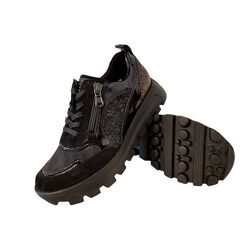 Waldlaufer Orthotritt Sneaker 993H01 600 505 Zwart Wijdte H - 4099595818011