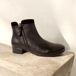 Gabor Korte Laars 72.718.57 Zwart Wijdte H - 4068283887813