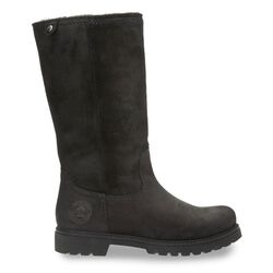 Panama Jack Lange Laarzen Bambina B140 Zwart Suède Warm Gevoerd - 8434823835990
