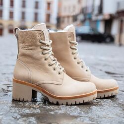 Panama Jack Veterboots Padma B10 Raw Crème Warm Gevoerd - 8434823766560