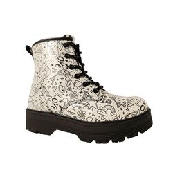 Skechers Laarzen Doodle Down 303408L SLBK Zwart Silver - 197976584464
