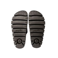 Birkenstock Papillio Slipper Arizona Pap Chunky 1028403 Zwart Leer Smal - 4066648724629