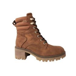 Jeep Veterboot Raven Lace NBK JL42600A 064 Cognac Bruin - 8050246381236