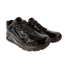 Skechers Sneaker 177142 BBK UNO Shiny One Zwart Lak - 196311734250