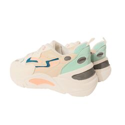 Adventure Sneaker Barcelona Wit Zand Blauw Ademend High Soft Insole - 8951005745378
