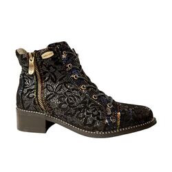 Laura Vita Veterboot Emcmao 02 68118-2-BS Marine Blauw Metallic - 3666138628270