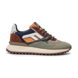 Floris van Bommel Sneaker SFM-10139-50-01 Green Combi - 8720244644441