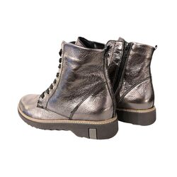 Waldlaufer Veterboot 683801 161 214 Diletta Zilver Grijs Metallic Wijdte K - 4099595814433