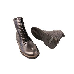 Waldlaufer Veterboot 683801 161 214 Diletta Zilver Grijs Metallic Wijdte K - 4099595814433