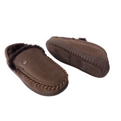 Warmbat Pantoffel Grizzly GRZ4410 Brown Cracked Leather Donkerbruin - 8721095006211