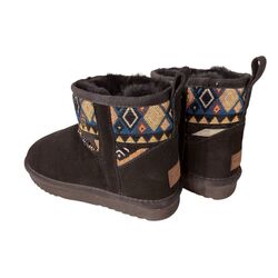 Warmbat Pantoffel Wallaby WLY3246 99 Zwart - 8721095009533