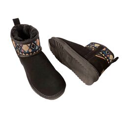 Warmbat Pantoffel Wallaby WLY3246 99 Zwart - 8721095009533