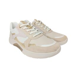 Gabor Rollingsoft Sneaker 66.925.33 Beige Zand Combi - 4099935297445