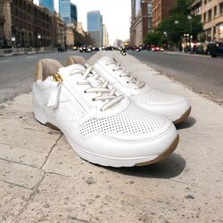Gabor Rollingsoft Sneaker 86.978.51 Wit Glad Leer - 4068283097625