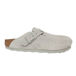 Birkenstock Slipper Boston 1029214 Pure Sage Lichtblauw Smal - 4066648944485