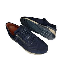 Greve Sneakers Haarlem 4299.02 Night Blue Suède Wijdte K - 8719394251357