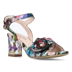 Laura Vita Sandaal Lucieo 25 SL1850-25 Zwart Combi - 3666138719558