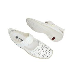 Rieker Bandschoen 41399-80 Wit - 4061811261611