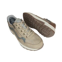 Rieker Sneaker 11001-26 Bruin Taupe Combi Wijdte H - 4061811612154