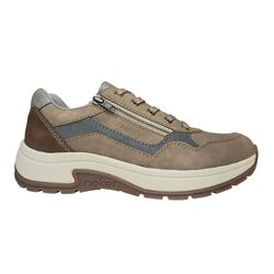 Rieker Sneaker 11001-26 Bruin Taupe Combi Wijdte H - 4061811612154