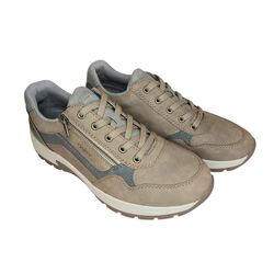 Rieker Sneaker 11001-26 Bruin Taupe Combi Wijdte H - 4061811612154
