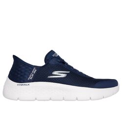 Skechers Instapper Hands-Free Slip-Ins Go Walk Flex 124836/NVW Blauw Wit Machine Washable - 197627451244