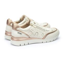 Pikolinos Sneaker Cantabria W4R-6622C1 Nata Wit Champagne Combi - 8445442455506