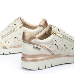 Pikolinos Sneaker Cantabria W4R-6622C1 Nata Wit Champagne Combi - 8445442455483