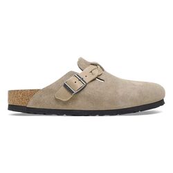 Birkenstock Slipper Boston Braided 1026694 Taupe Smal - 4066648075660