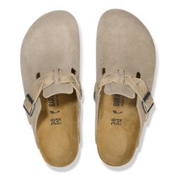 Birkenstock Slipper Boston Braided 1026694 Taupe Smal - 4066648075707