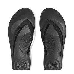 Fitflop Slipper Iqushion Ergonomic Zwart - 190035750503