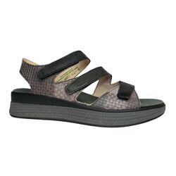 Think! Sandaal Meggie 3 000585 9030 Zwart Paars Combi - 9010130552271