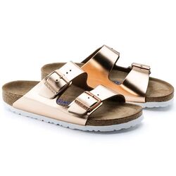 Birkenstock Slipper Arizona 0952093 Metallic Copper Smal - 4052001682668