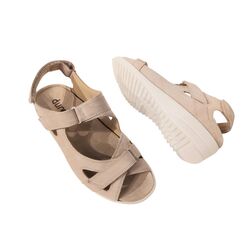 Durea Sandaal 7419 219 0219 Wijdte K Taupe - 8720727789508