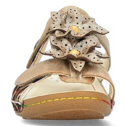 Laura Vita Slipper Linao 01 SL918-1D Brons Combi - 3666138748923