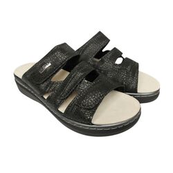 Rohde Slippers 5221 Zwart Verwisselbaar Voetbed - 4064304378230_9373