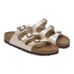 Birkenstock Florida Slippers 1029818 Graceful Pearl White Smal - 4067707175253
