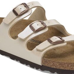 Birkenstock Florida Slippers 1029818 Graceful Pearl White Smal - 4067707175253
