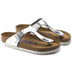 Birkenstock Teenslipper Gizeh 1003674 Zilver Normaal - 4052605658588