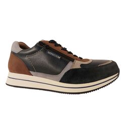 Mephisto Sneaker Gilford Blauw Bruin Combi - 3597436592256